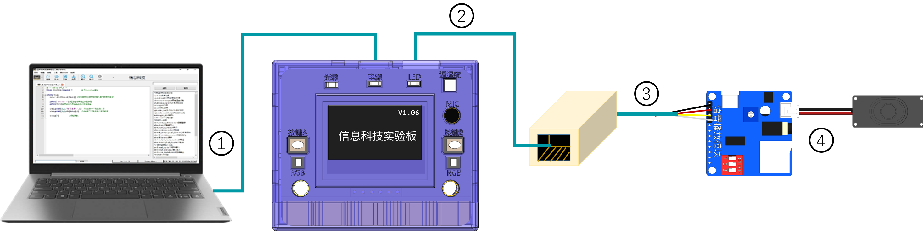 主板连接示意图